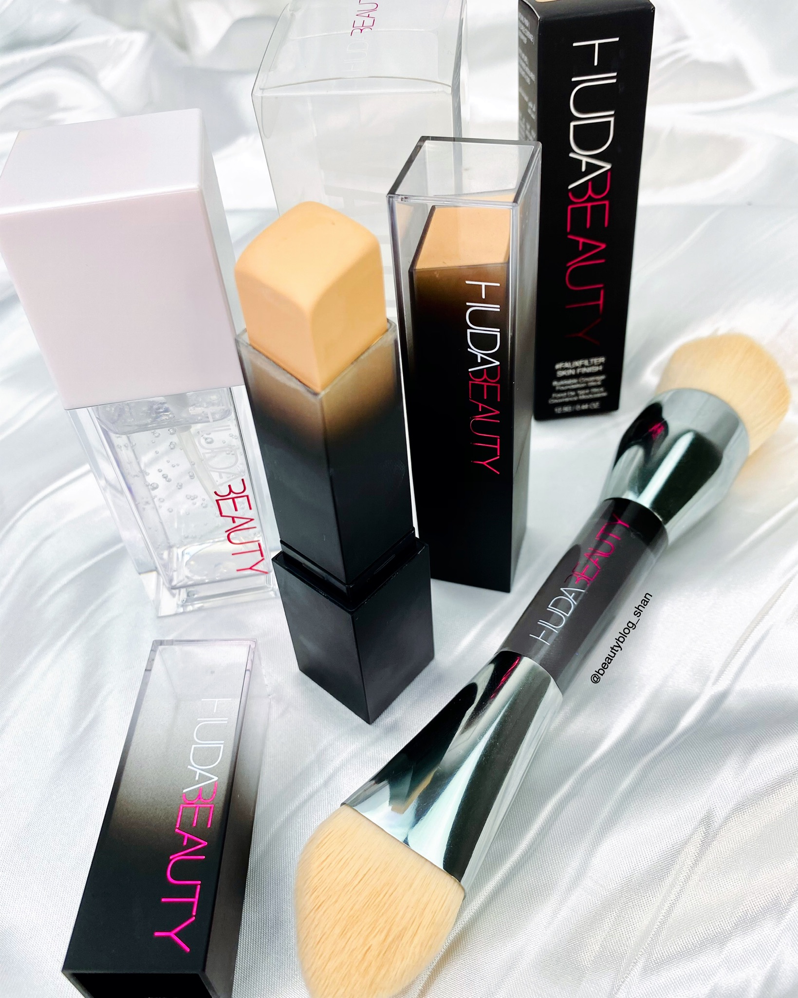 new huda beauty complexion products